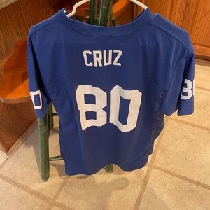 * New York giants Victor Cruz jersey #80 NFL team apparel. Size: Youth XL
